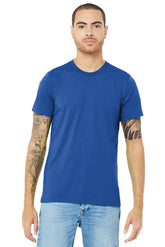 BELLA+CANVAS® Unisex Triblend Short Sleeve Tee - True Royal Triblend - XS